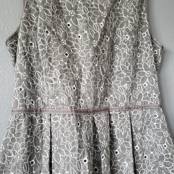 MAX STUDIO DRESS GRAY SZ L NWT SKATER DRESS - Picture 5 of 8